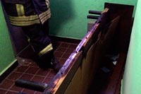 Экспресс-информация о пожаре на ул. Щорса дом 10
