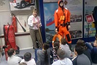 Учащиеся школы № 1465 посетили Музей пожарной охраны г. Москвы