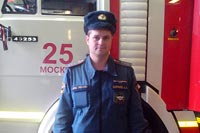Лучший водитель местного пожарно-спасательного гарнизона ЗАО