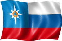 Флаг и эмблема МЧС России