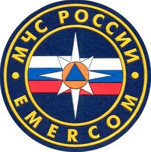 Флаг и эмблема МЧС России