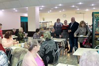 Встреча главы муниципального округа Верховича В.С. и депутатов Совета депутатов с ветеранами