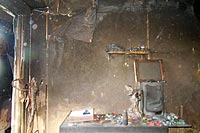 Экспресс-информация о пожаре в доме 2 по Боровскому проезду