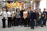 Учащиеся Западного округа столицы посетили Музей пожарной охраны г.Москвы