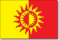 Флаг муниципального округа Солнцево. Лицевая сторона