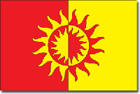 Флаг муниципального округа Солнцево. Оборотная сторона