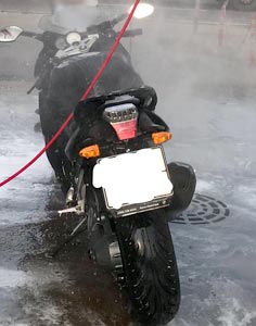 Сотрудники уголовного розыска УВД по ЗАО задержали подозреваемого в краже мотоцикла